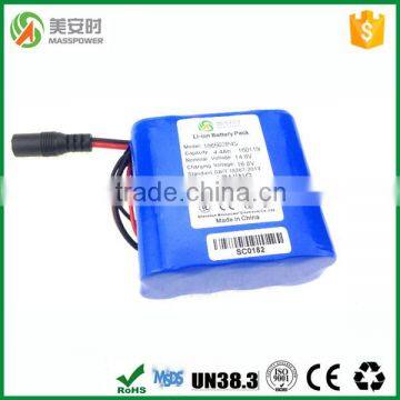 14.8V 4400mah battery pack