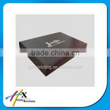 free size and design hard cardboard packaging box with lid