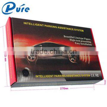 Beeper Parking Guidance System LED Monitor Kit Original Car Reverse Parking System 4 Sensors Radar System
