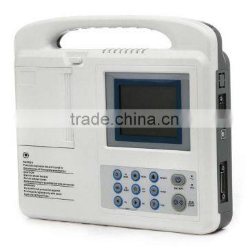 CE&FDA Approved 3 Channel Portable Digital ECG/EKG Low Price photo-2