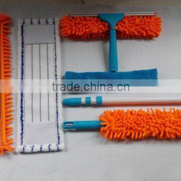 Household Cleaning Mop Duster Window Cleaner 6 Piece Set Great Value HD3500-6