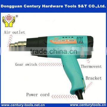 1600W battery heat gun