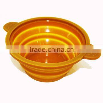 Food grade folding silicone tub