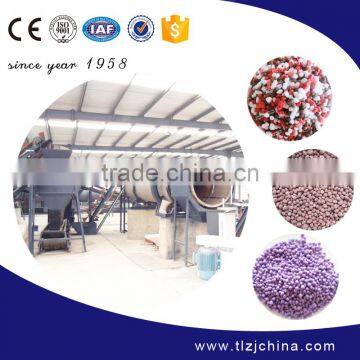 Professional Npk Compost Fertilizer Production Line With High Efficiency