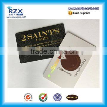 Top quality passive 13.56MHz PVC RFID card