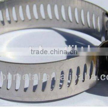 China metal universal quick release pipe clamps, small diameter galvanized swivel flange hose clamp