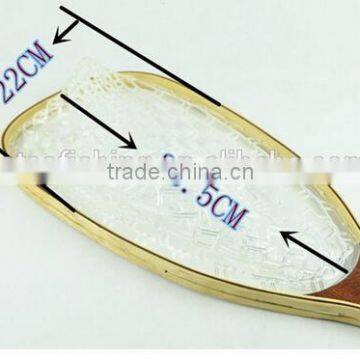 Wooden handle fishing landing net for fishing