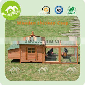 easy assembled large outdoor eco-friendly chicken coop with outdoor run