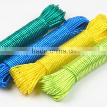 Green color 3 mm Heavy Duty PVC Clothesline