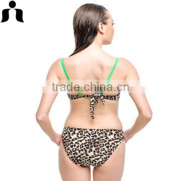 2017 Hot Sale Leopard One-piece Bathing Wear photo-4