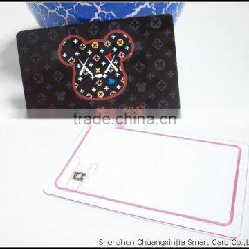 Custom-made Rigid Plastic Vertical PVC Cards photo-3