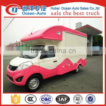 Hot sales Euro 5 Foton mobile food truck for sale