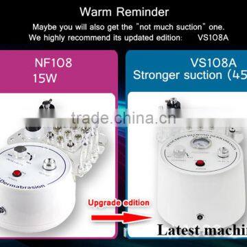 Latest 110-240V Multifunction 45w Strong Suction Diamond Peeling Facial Spa Device Machine photo-6
