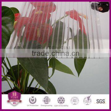 High Quality 4mm 6mm 8mm 10mm 2wall Clear Polycarbonate Sheet photo-2