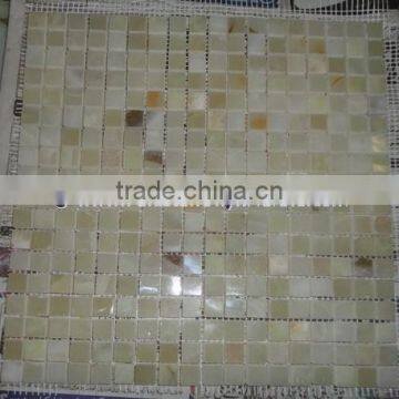 New Arrive Factory Price WHITE ONYX MOSAIC TILES COLLECTIONS photo-2