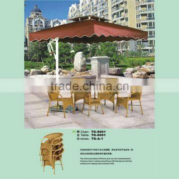 Waterproof Aluminum Fabric Outdoor Patio Umbrella photo-6
