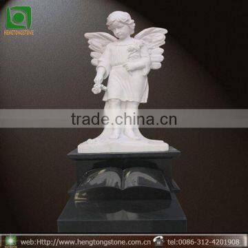 Good Quality Western Headstone With Child