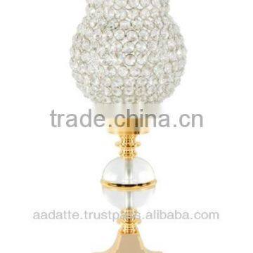 New Design Beautiful Golden Hurricane Lamp