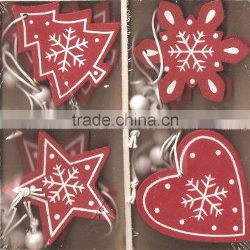 Wholesale Christmas Wooden Hanging Ornament ,christmas Ornament Crafts With Christmas Ornament photo-2