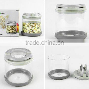 hot sale cheap price high borosilicate glass storage canister/HBG airtight coffee canister/storage canister