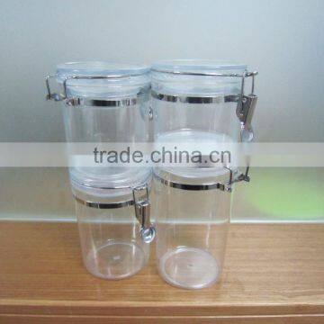Food Grade Bpa Fee Plastic Canister,plastic Storage Canister,plastic Airtight Container