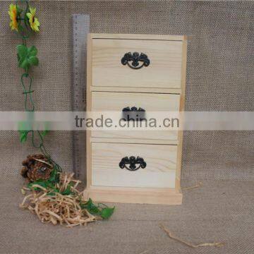 Antique Small Wooden Cabinet With Many Drawers photo-2