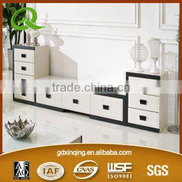 E353 MDF Modern Glass Hot Sale TV Stand photo-2