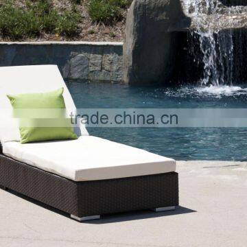 2017 Sigma SGS All Weather Plastic Rattan Aluminum Swimming Pool Beach Lounge Chair photo-3