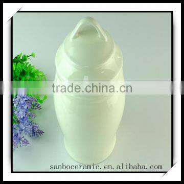 Wholesale Daliy Use Hi-Q Mini White Ceramic Jar On Sale