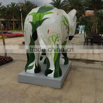 Fiberglass Garden Elephant Sculpture photo-5