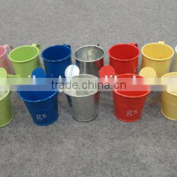 Colorful Mini small buckets and watering can gift pot