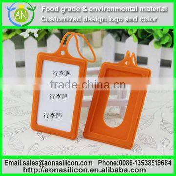 Custom Made Soft Silicone Luggage Tag photo-3