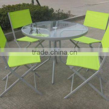 Garden steel chair and table ER5110