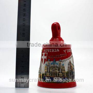 Wholesale Custom High Quality Austria Vienna Souvenir Ceramic Bell for Sale photo-4