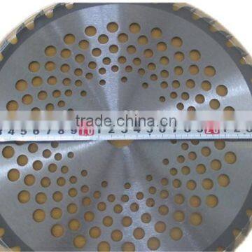 Round Type Brush Cutter Blade Alloy Steel Spare Parts Garden Tools 25cm 40Teech photo-3