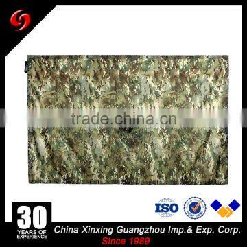 Military Issue Camouflage Durable Waterproof Coated Military Poncho photo-3