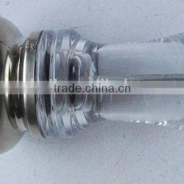 SE-137S-2 Acrylic Pepper Mill With Stainless Steel Head