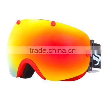 FDA & CE certificate custom ski goggle straps,ski goggles with nose guard, ski goggles with camera