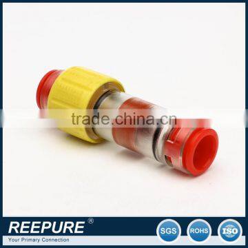 gas blocking connector