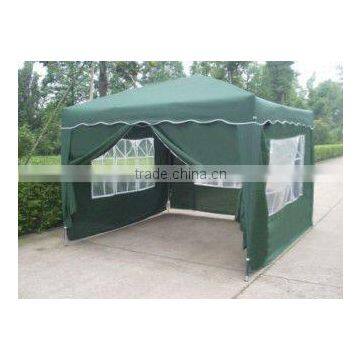 Gazebo with side wall