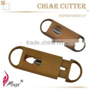 High Quality V-shaped Blade Custom Stainless Steel Cigar Cutters photo-2