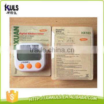 2016 Popular Promotional Gift Mini LCD Display Kitchen Digital Timer photo-3