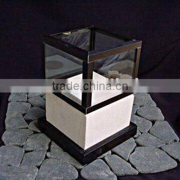STONE CANDLE HOLDER