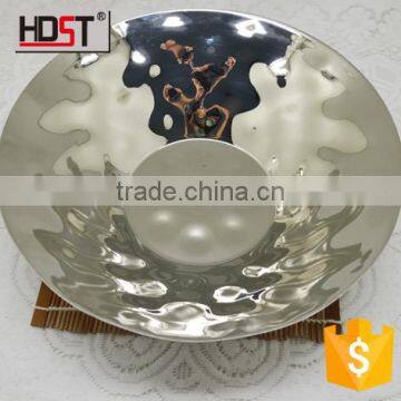 2015 Restaurant Stainless Silver Fruit Dish Wholesale Round Fruit Dish photo-5