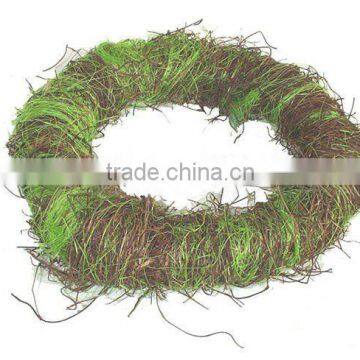 decorative rattan wreath