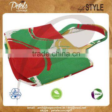 12 OZ Natural Canvas Tote Bag With Inside Lining & With Inside & Outside Pocket photo-6