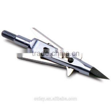 6pcs/ Package NAP Arrow Points /Receivers 100 Grain Trophy Arrowheads 2" Cut For Hunting photo-2