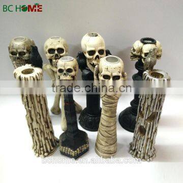 Halloween skull candles for decorative