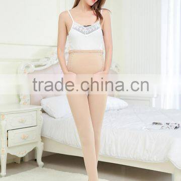 The women's women's full-color polychrome nylon tights on a summer leggings
