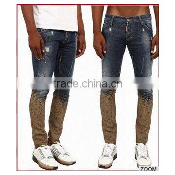 Biker Jeans Fashion Denim Trousers(LOTK013)
